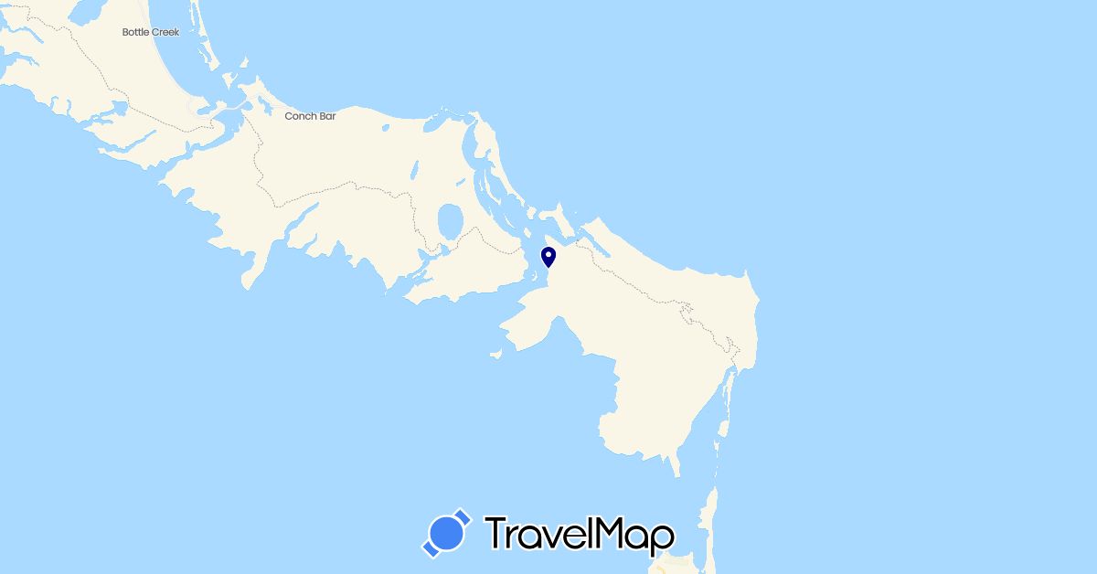 TravelMap itinerary: driving in Turks and Caicos Islands (North America)